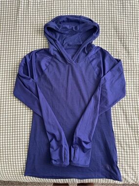 The North Face Purple Lightweight Hooded Top